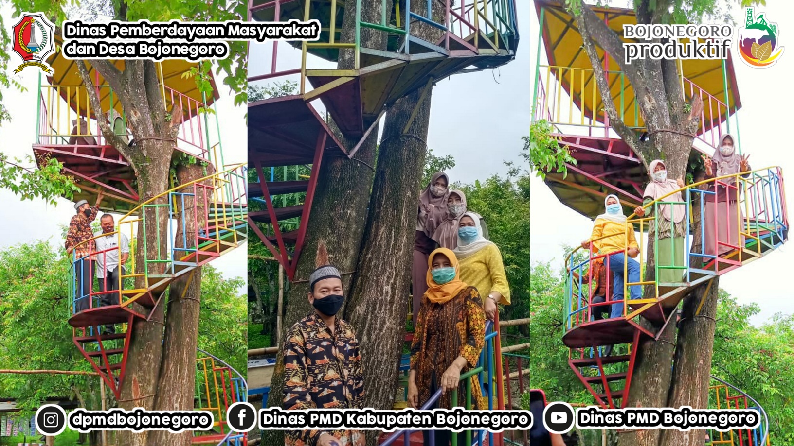 LAUNCHING WAHANA WISATA RUMAH POHON AGROWISATA DESA NGRINGINREJO KEC. KALITIDU BOJONEGORO