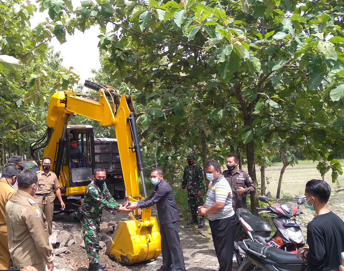 PRA-TMMD KE-110 KODIM 0813 BOJONEGORO TELAH DIMULAI