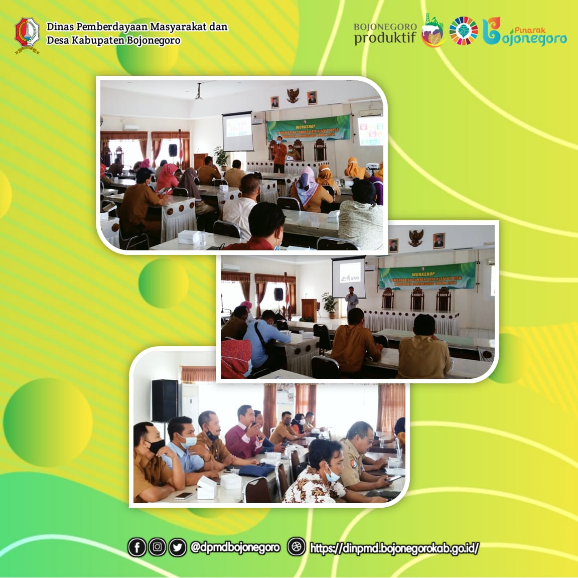Optimalkan Pengelolaan Potensi Desa, DPMD Bojonegoro Gelar Workshop Pemanfaatan SDA di Desa