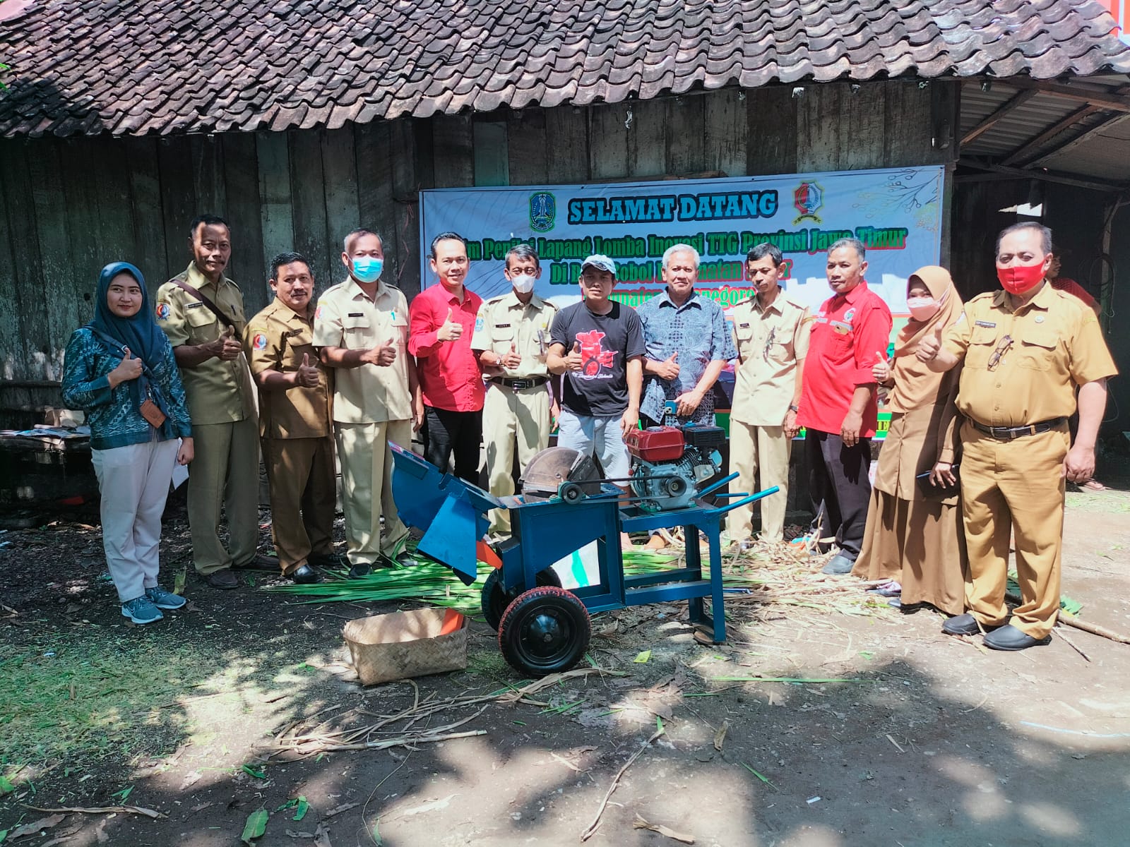 Inovasi TTG Desa Bobol Berhasil Masuk 7 Besar Se Jawa Timur, DPMD Provinsi Lakukan Penilaian Lapang