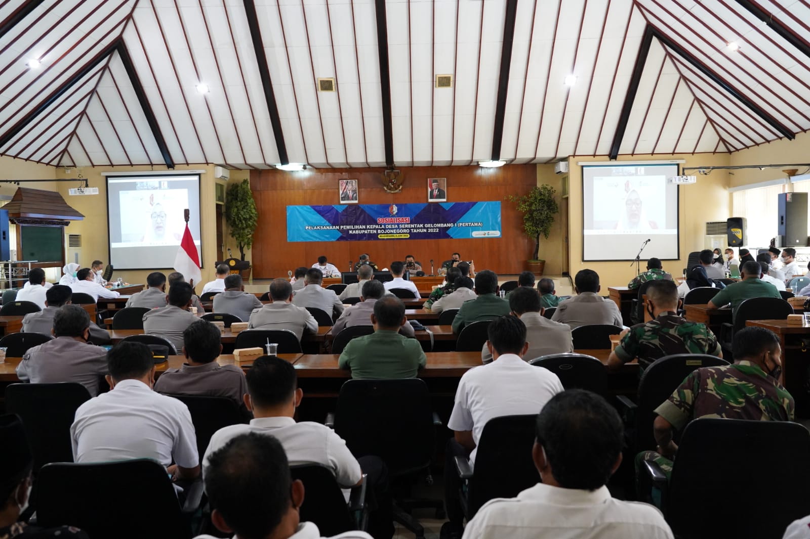Pilkades Serentak Gelombang I Tahun 2022 Siap Digelar, Pemkab Bojonegoro Adakan Sosialisasi