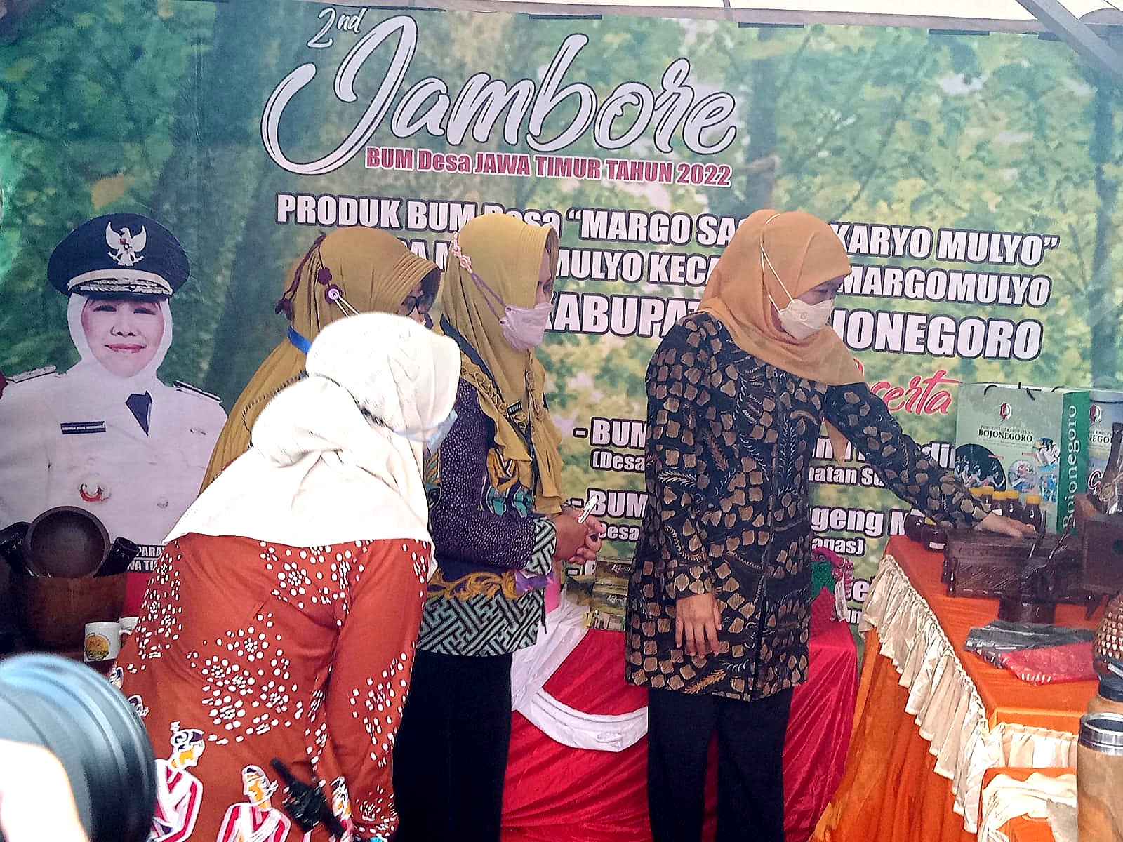 Kenalkan Produk Unggulan BUM Desa, Kabupaten Bojonegoro Ikuti 2nd Jambore BUM Desa Se-Jawa Timur