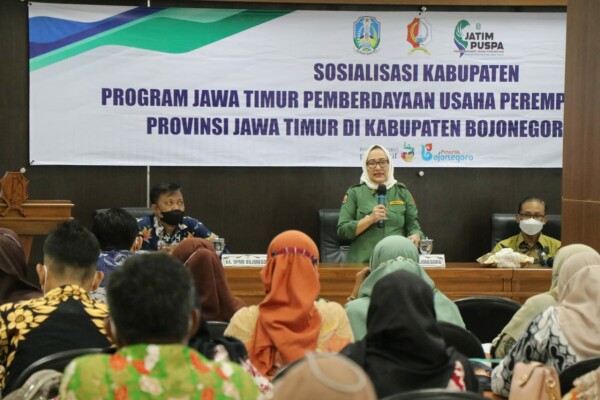 Berdayakan Usaha Ekonomi Perempuan, 7 Desa di Bojonegoro Terima BKK Program Jatim Puspa