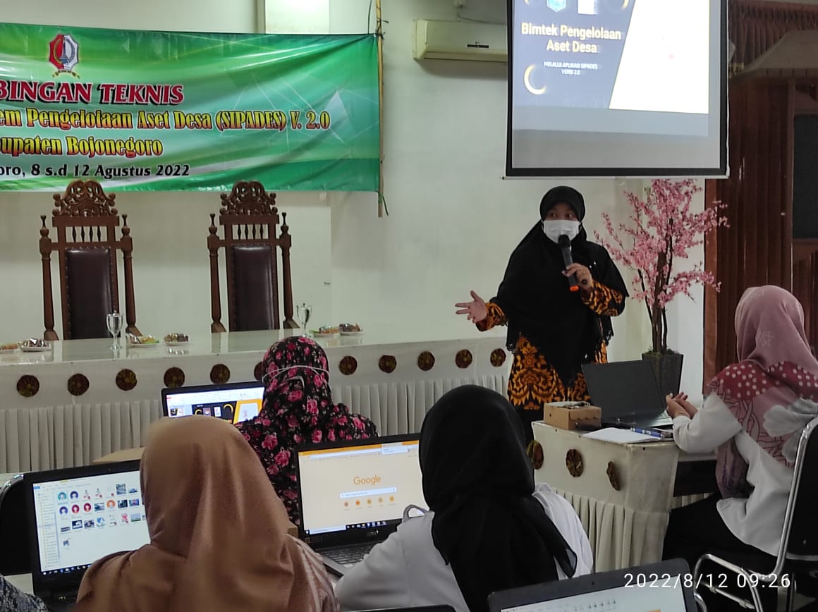 Optimalkan Pengelolaan Aset Desa Berbasis Elektronik, DPMD Gelar Bimtek Pemanfaatan Aplikasi SIPADES
