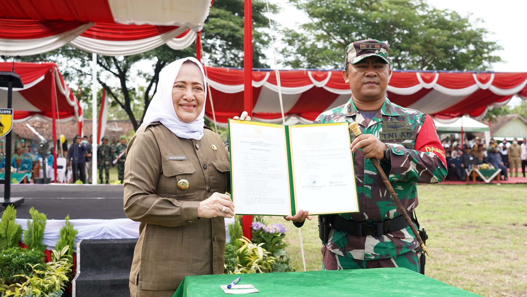 Sinergi Pemkab dan TNI Melalui TMMD Ke-115, Bangun Bojonegoro Hingga Ke Pelosok Desa