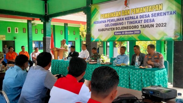 Pembinaan Panitia Pilkades Serentak Gelombang I, Sukseskan Pilkades Aman dan Damai