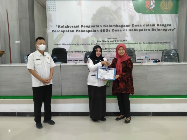 DPMD Bojonegoro dan UNESA Gelar Penguatan Kelembagaan Desa Bagi Mahasiswa RPL Desa