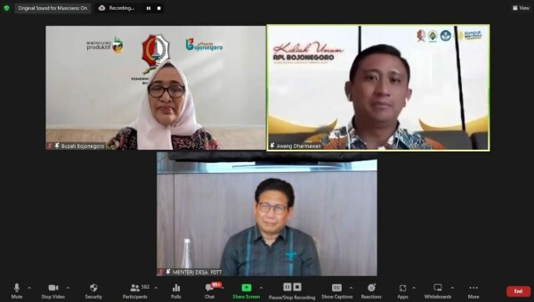 Menteri Desa PDTT: RPL Bojonegoro Investasi SDM Jangka Panjang
