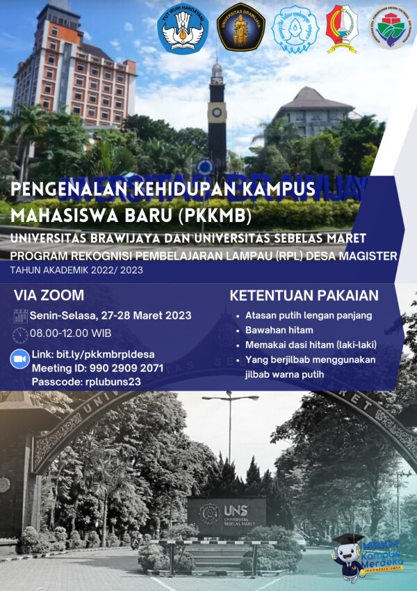 Mahasiswa Baru Program Beasiswa RPL Desa Jenjang S2 Ikuti PPKBM