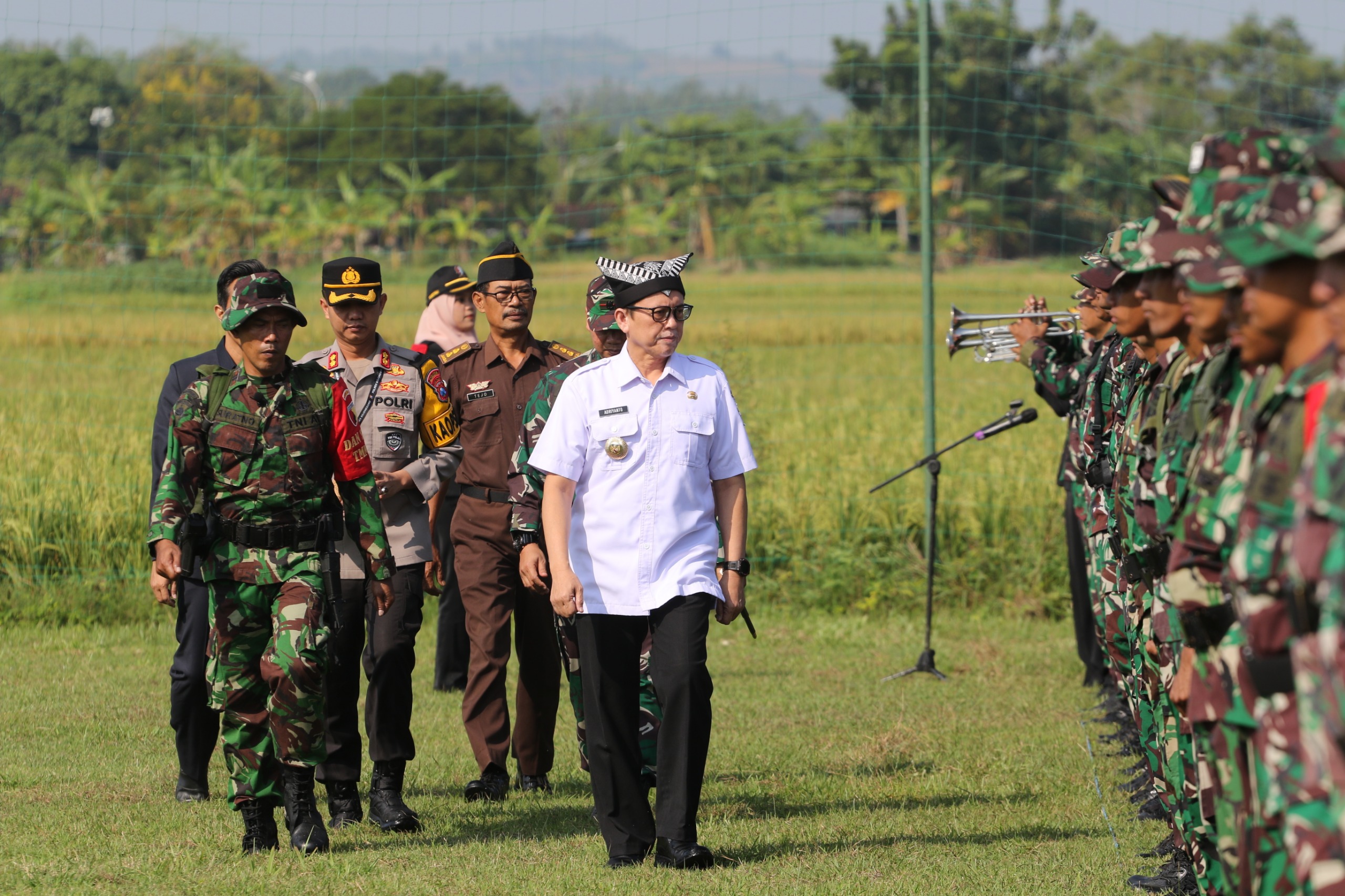 TMMD Ke-120 Tahun 2024 di Bojonegoro Resmi Dibuka, Gotong Royong Mewujudkan Pembangunan Merata