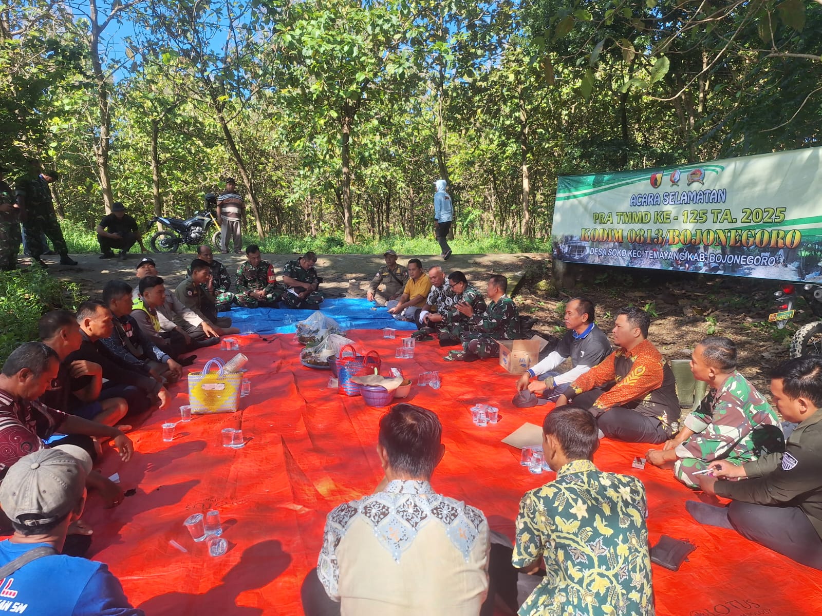 Jelang TMMD ke-125, Kodim 0813/Bojonegoro Gelar Kegiatan Pra-TMMD di Desa Soko Temayang