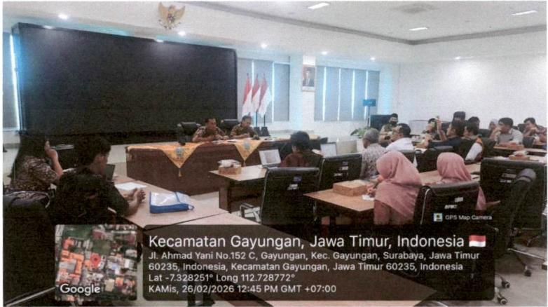Rapat Penilaian Aset Desa Ngampel untuk Jalur Pipa SKK Migas