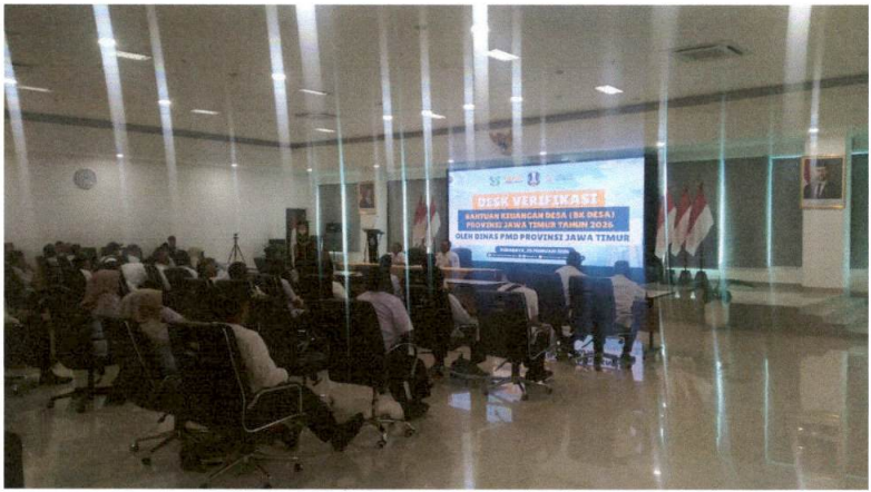 Dinas PMD Jatim Verifikasi Usulan Pembangunan Kantor Desa 2026