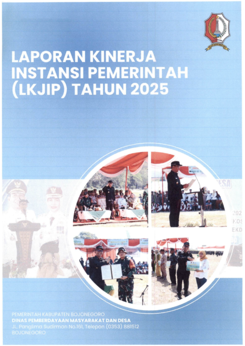Laporan Kinerja Instansi Pemerintah (LKJIP) DPMD Kabupaten Bojonegoro Tahun 2025