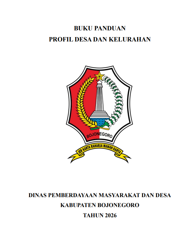 Optimalisasi Data Melalui Panduan Profil Desa dan Kelurahan Kabupaten Bojonegoro