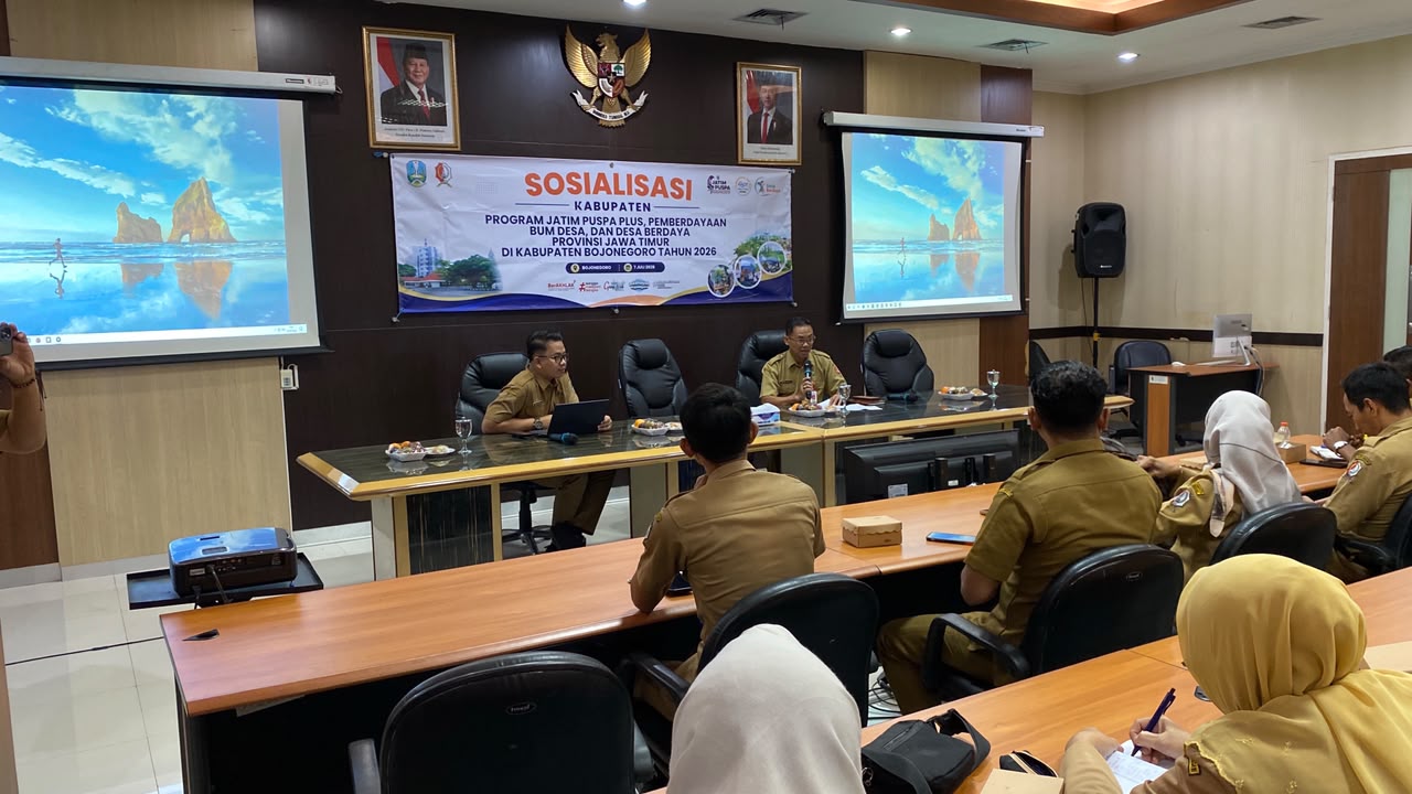 Peran Aktif DPMD Bojonegoro Guna Sukseskan Jatim Puspa, BUM Desa, & Desa Berdaya