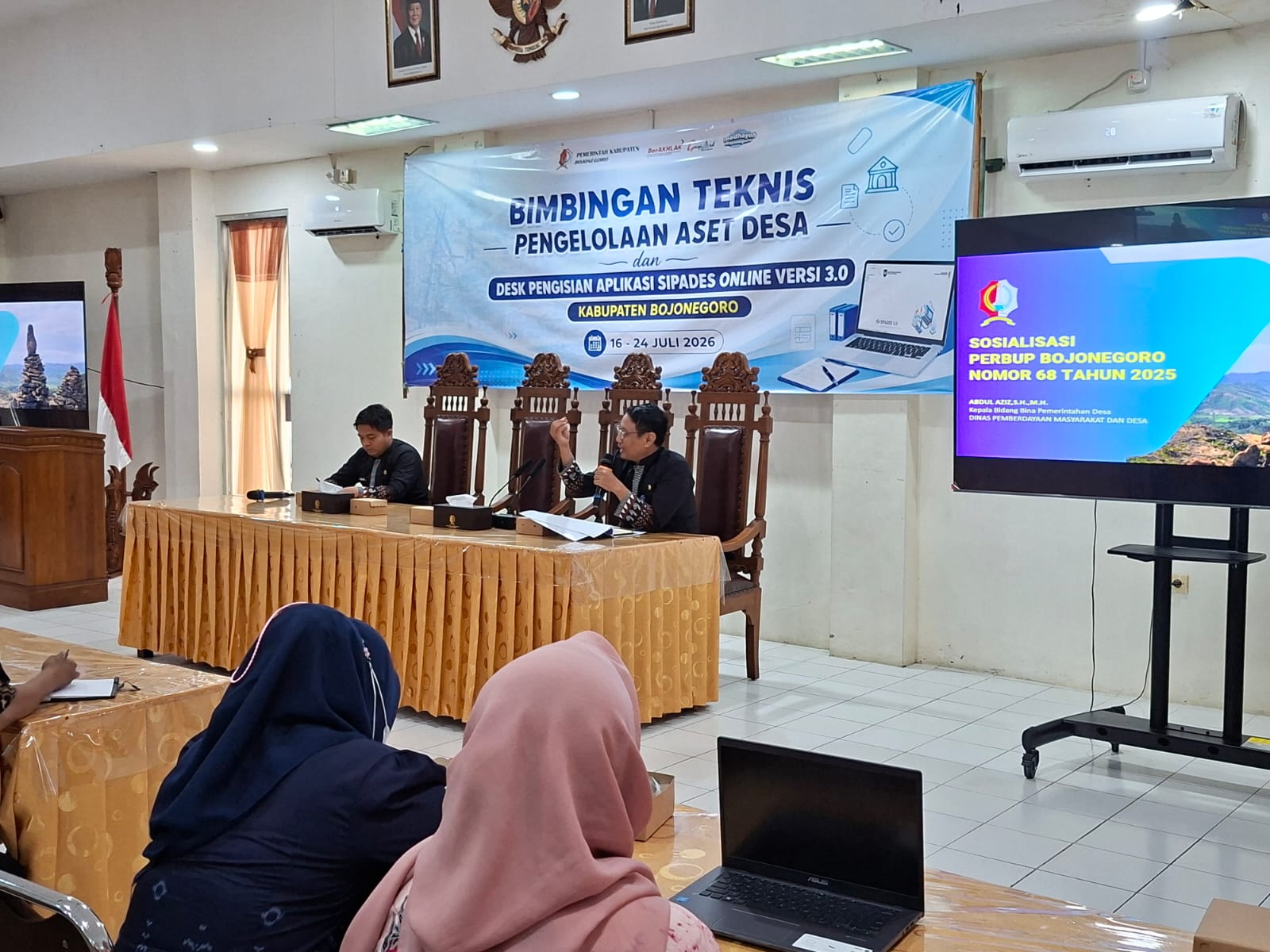 DPMD Bojonegoro Gelar Bimtek Sipades Online Versi 3.0, Wujudkan Tata Kelola Aset Desa yang Optimal