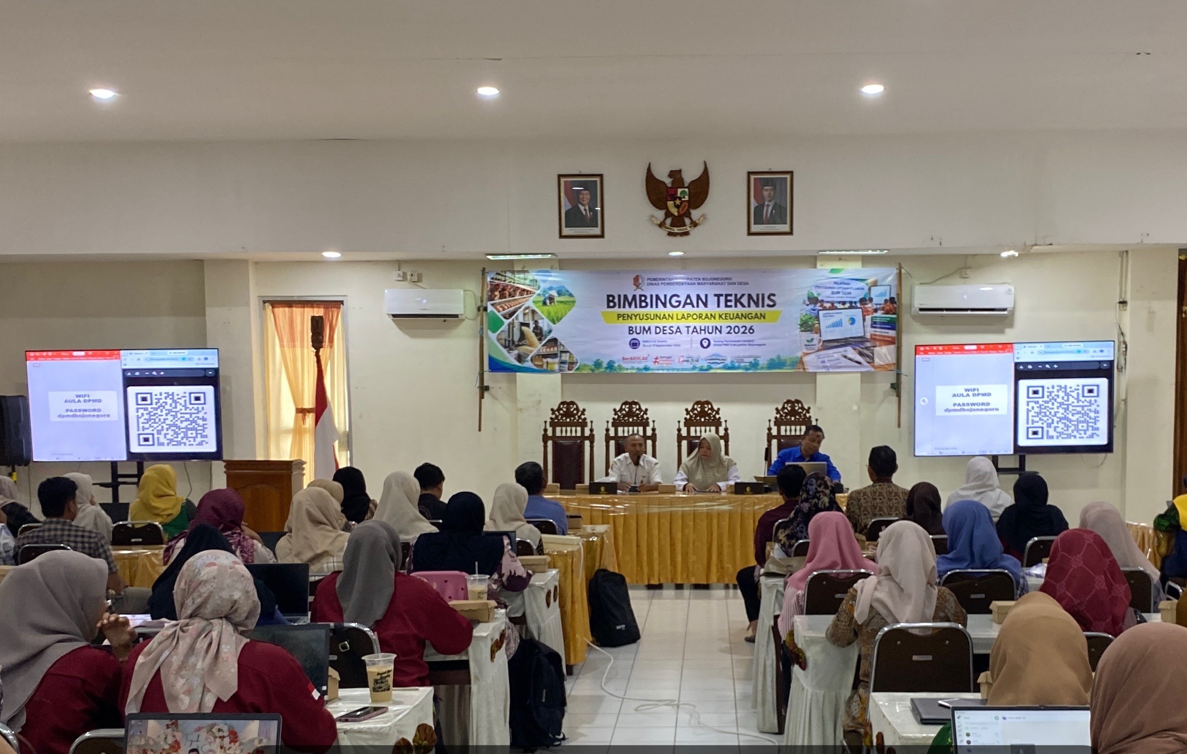 DPMD Bojonegoro Perkuat Keuangan BUM Desa Melalui Bimtek Penyusunan Laporan Keuangan