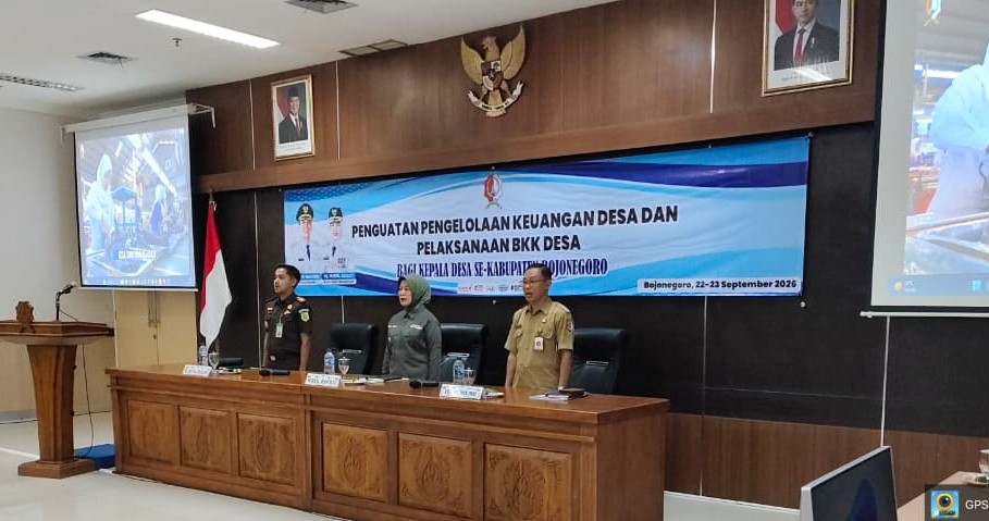 Dinas PMD Bojonegoro Gelar Penguatan Pengelolaan Keuangan dan BKK Desa 2026
