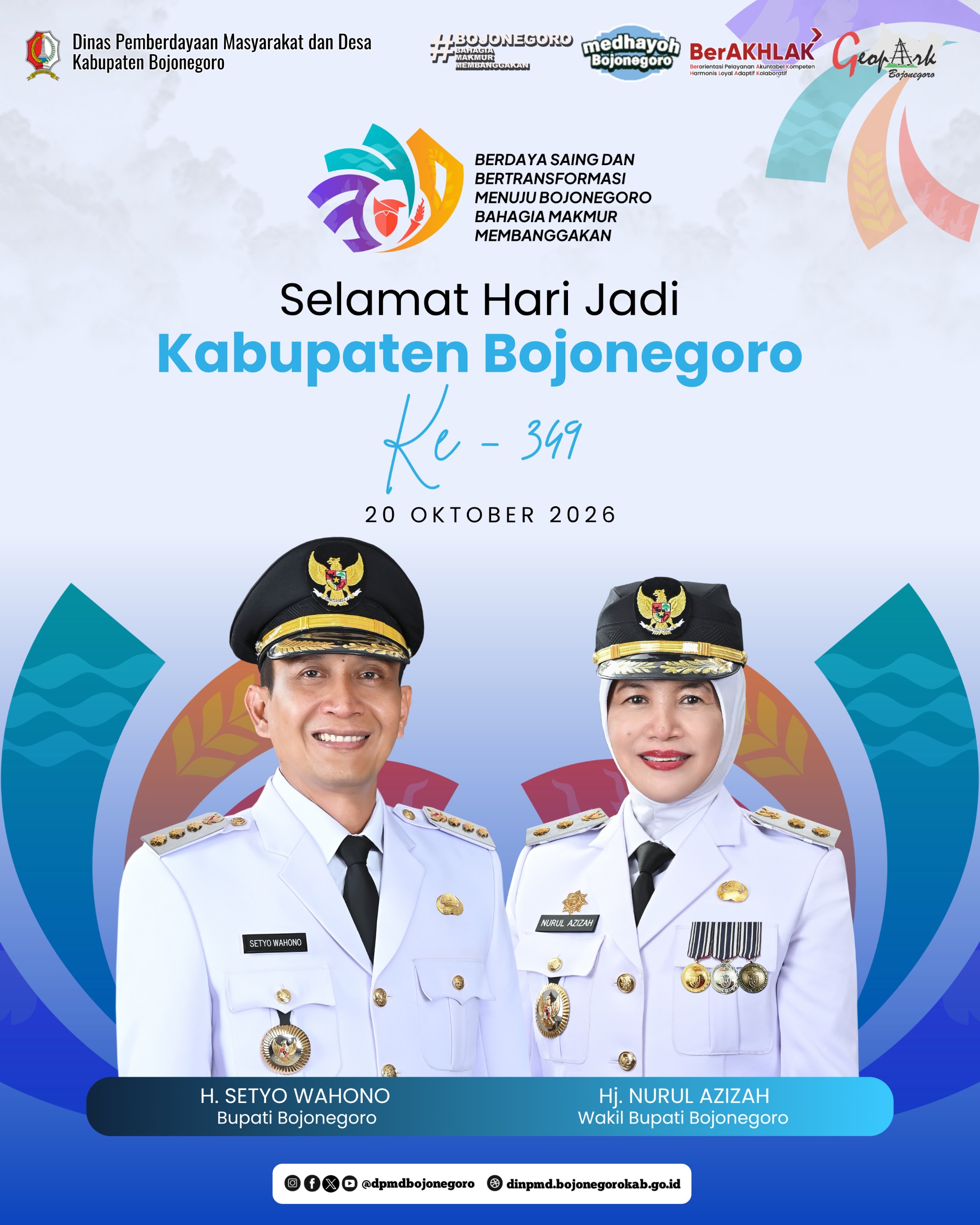 DIRGAHAYU KABUPATEN BOJONEGORO KE-349