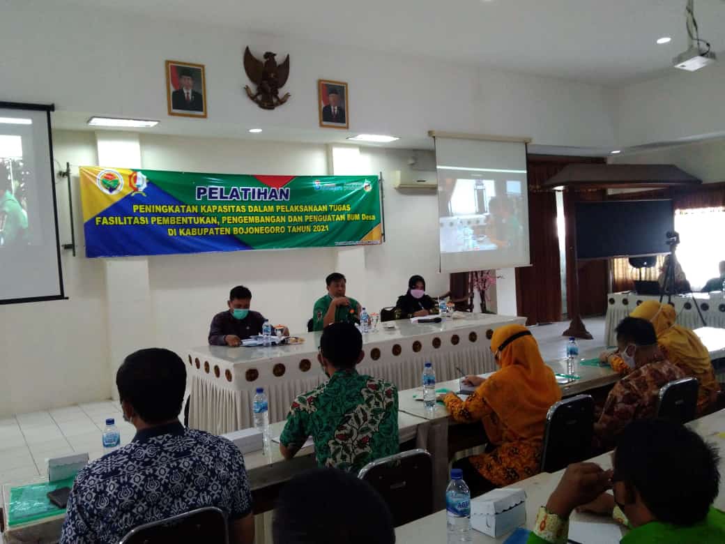Pemkab Bojonegoro Gelar Pelatihan Peningkatan Kapasitas Fasilitator BUM Desa