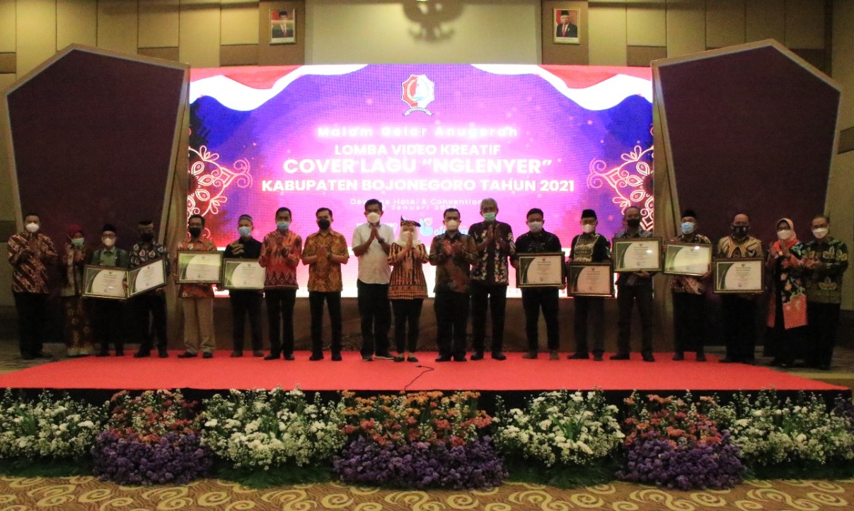 Lomba Video Kreatif Cover Lagu Nglenyer, Desa dan Kelurahan Makin Cakap Digital