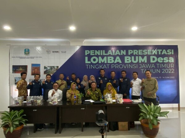 Terus Produktif, BUM Desa Pejambon Masuk 12 Besar Penilaian Presentasi Lomba BUM Desa Se-Jawa Timur