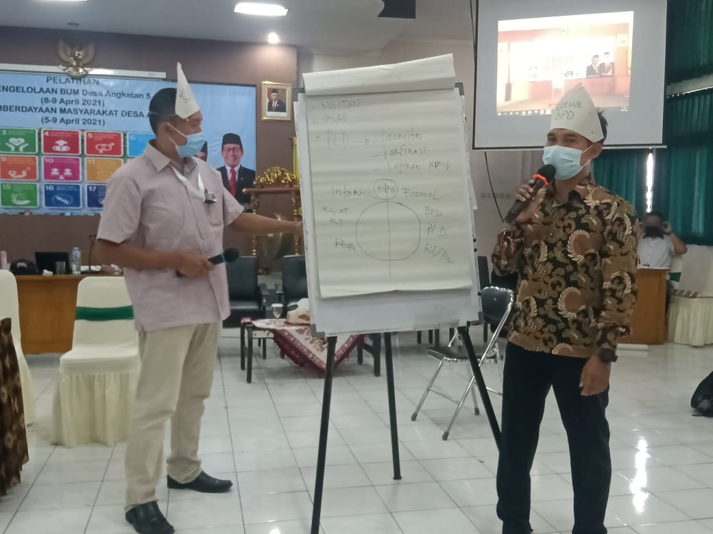 40 KPMD BOJONEGORO IKUTI PELATIHAN DI BBPPMDDTT
