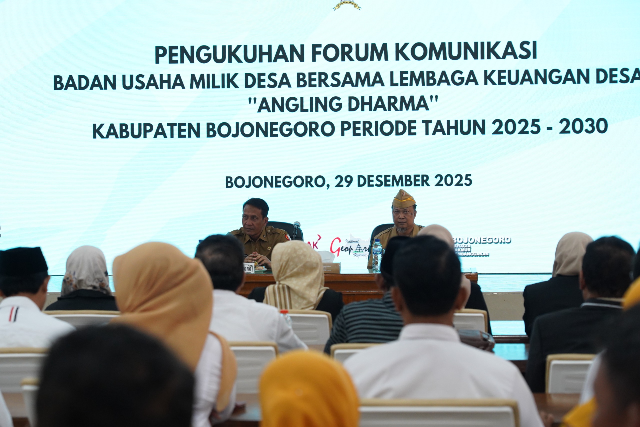 PENGUKUHAN FORKOM BUMDESMA LKD ANGLING DHARMA