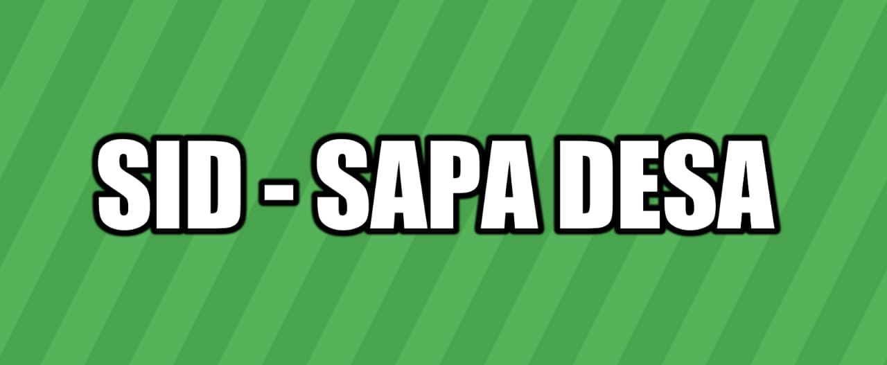 SAPA DESA KEMENDESA PDTT